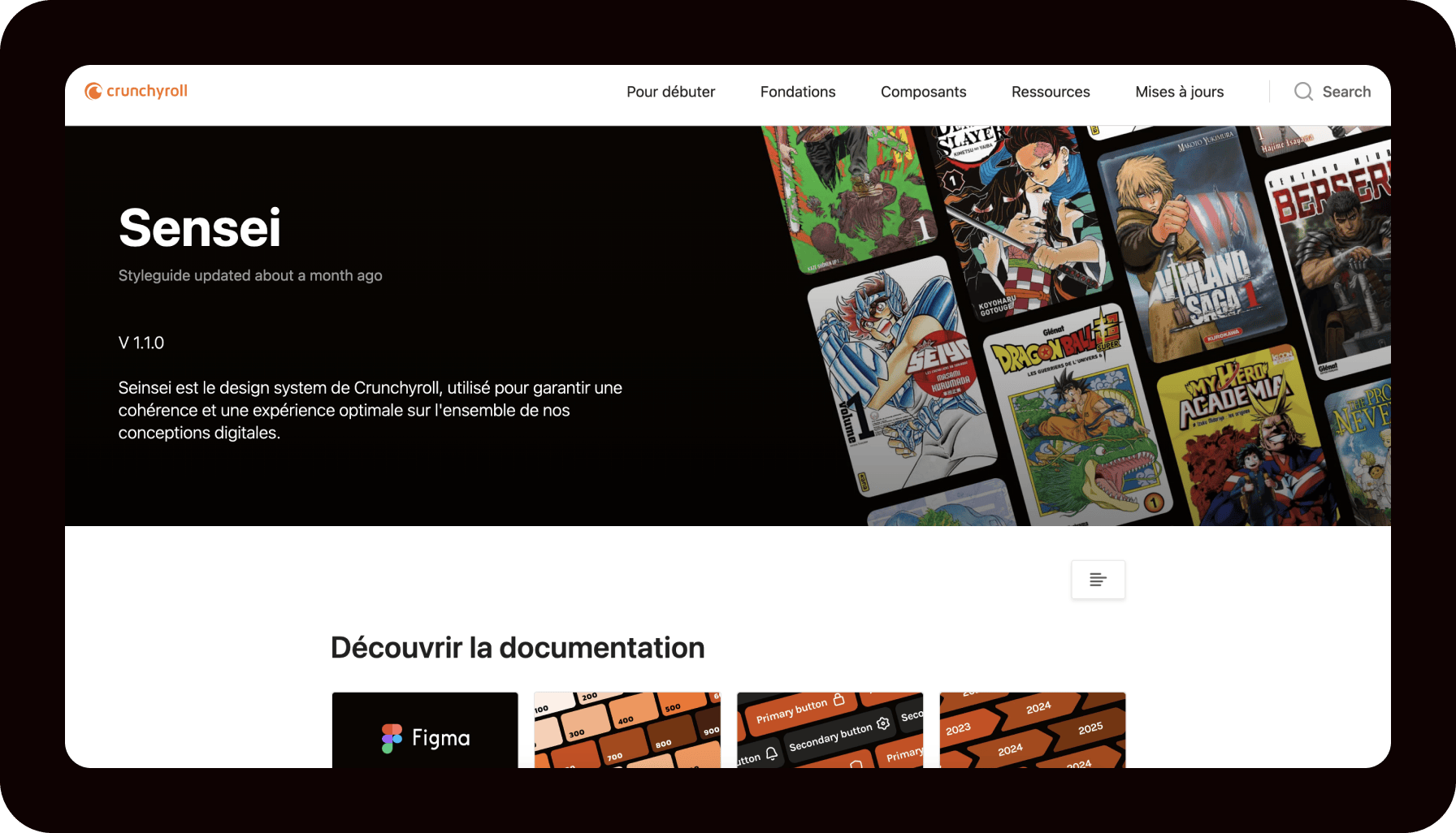 Crunchyroll image projet