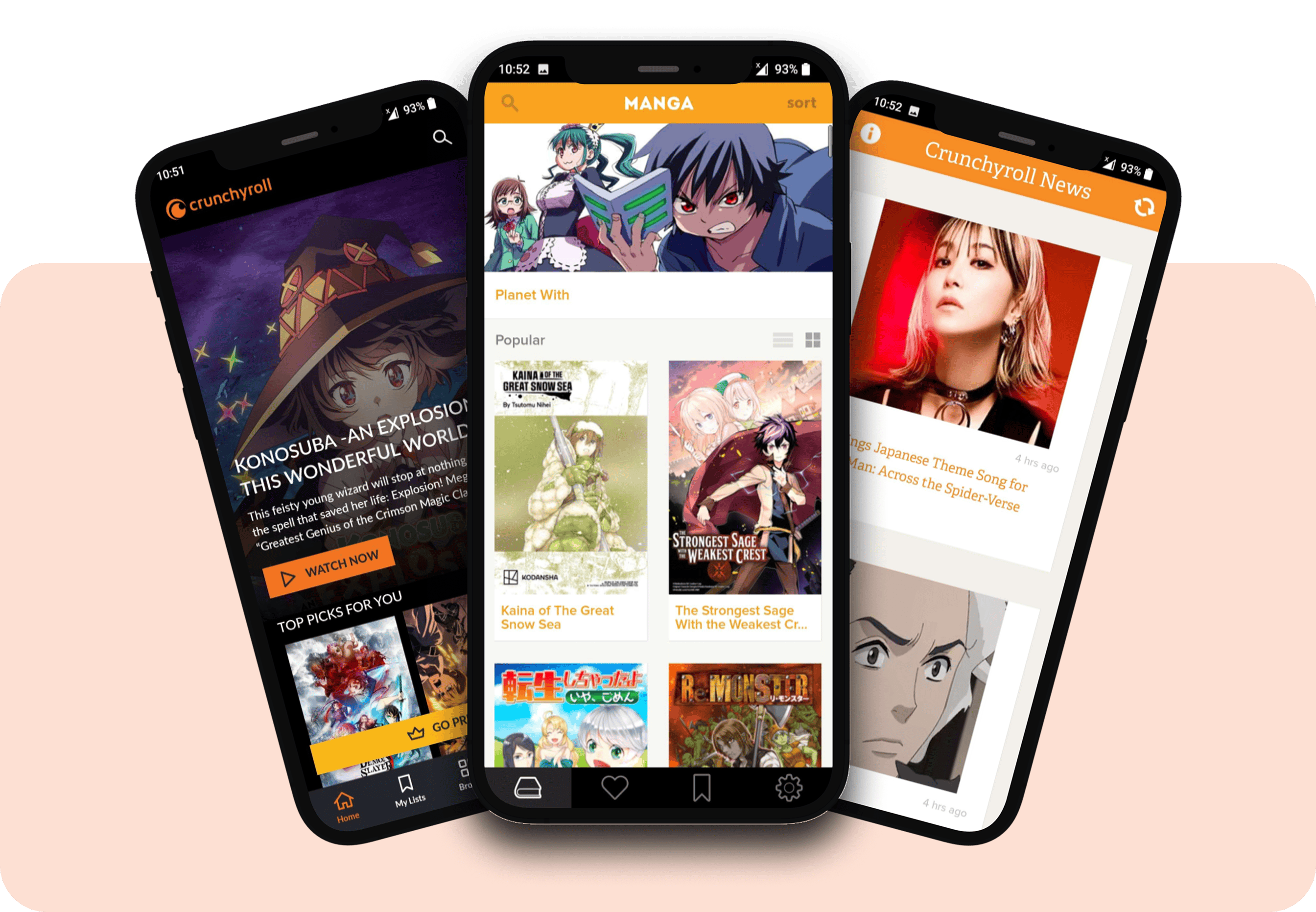 Crunchyroll image projet