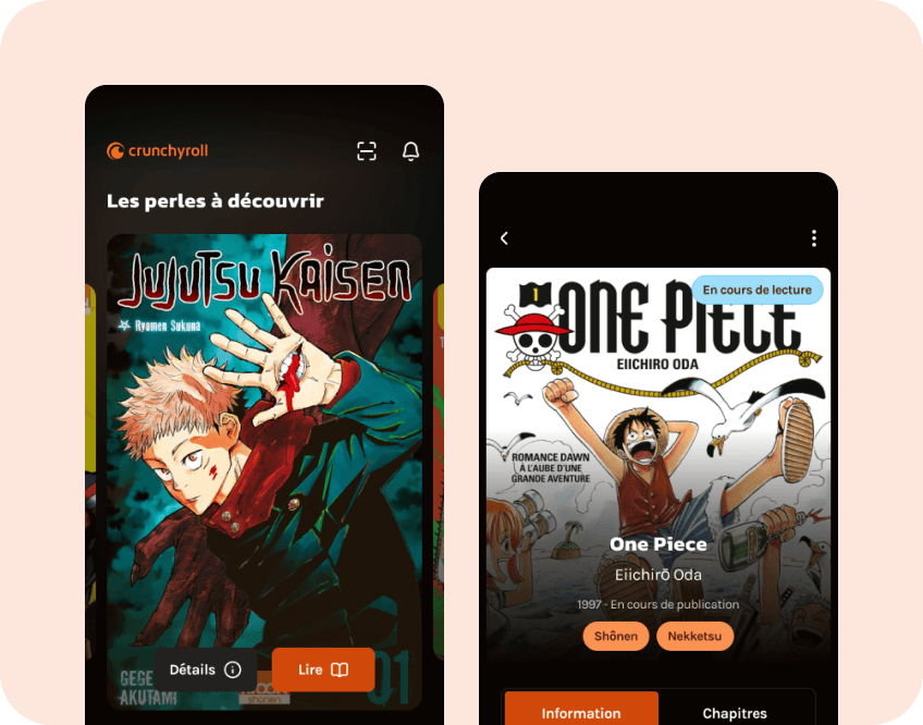 Projet Crunchyroll Manga