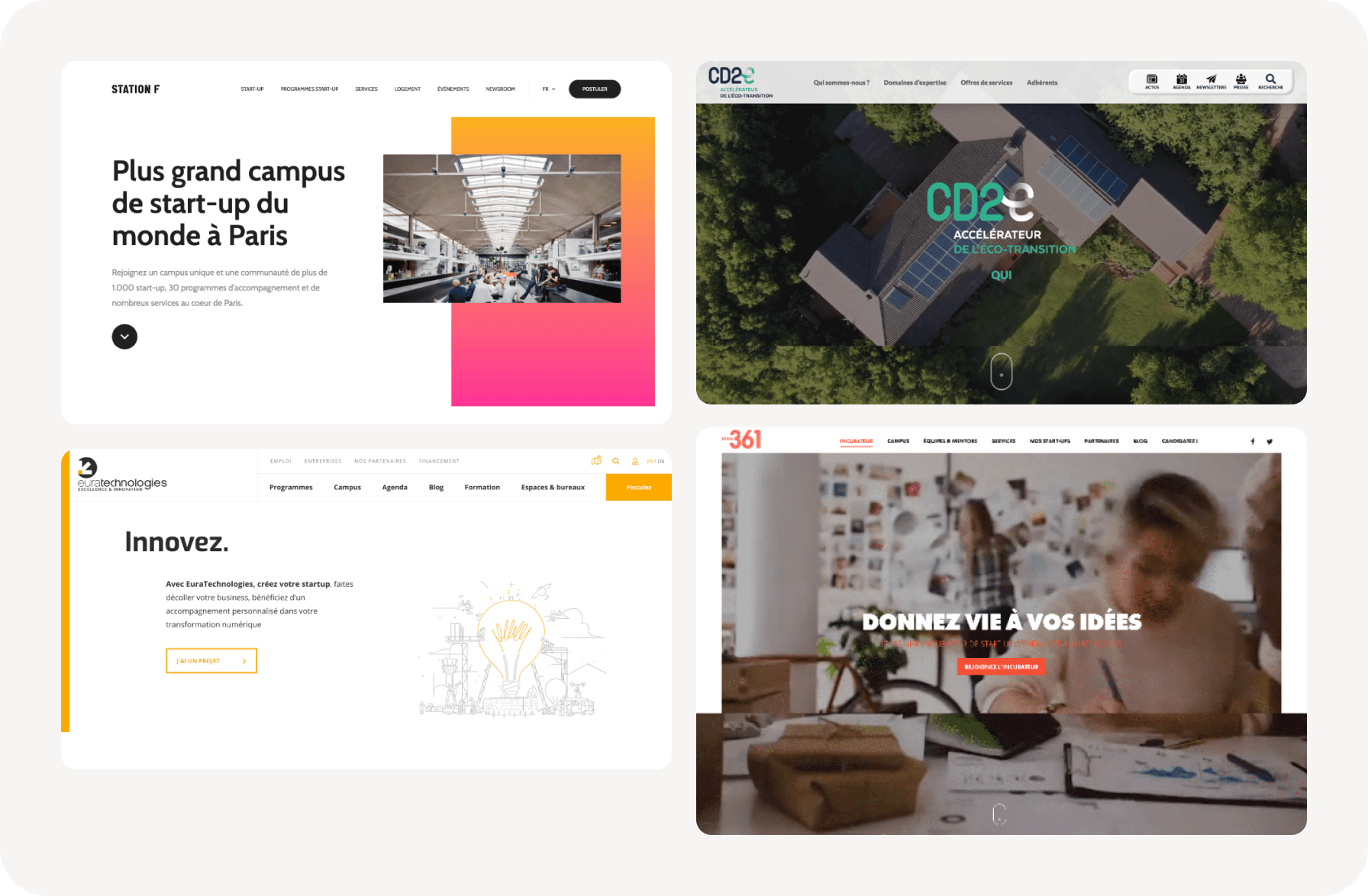 Site Thefield image projet