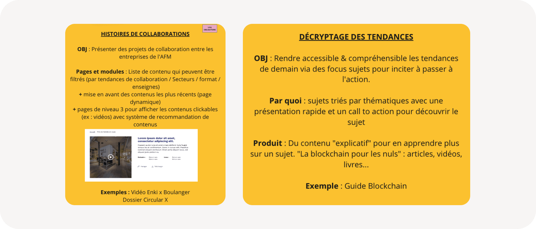 Site Thefield image projet